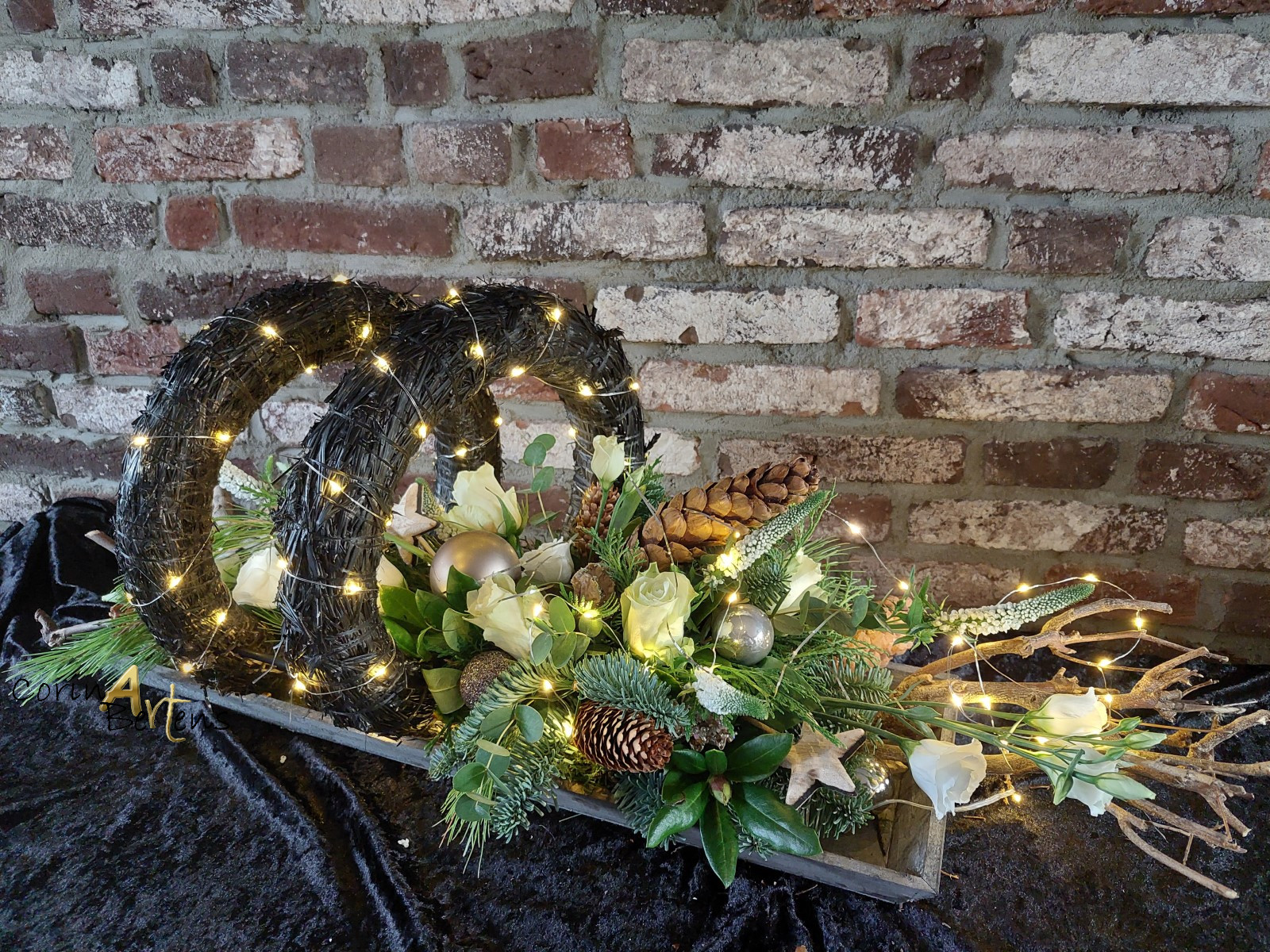 kerst tafelstuk kerstworkshops
